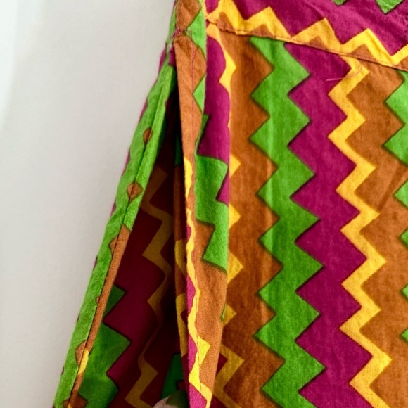 Mother Earth Ethnic Striped Wide Leg Pants Size Large - Picture 5 of 7